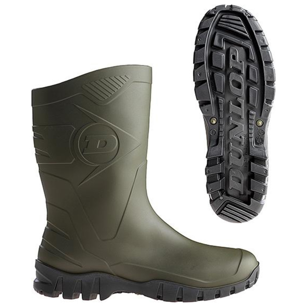 Dunlop Stiefel Dee, Gr. 43, grün