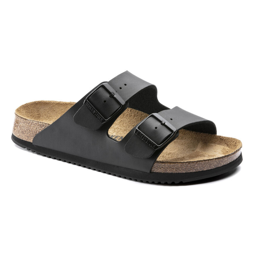 Birkenstock Sandale Arizona, Superlauf, Birko-Flor, schwarz, normal, Größe 41